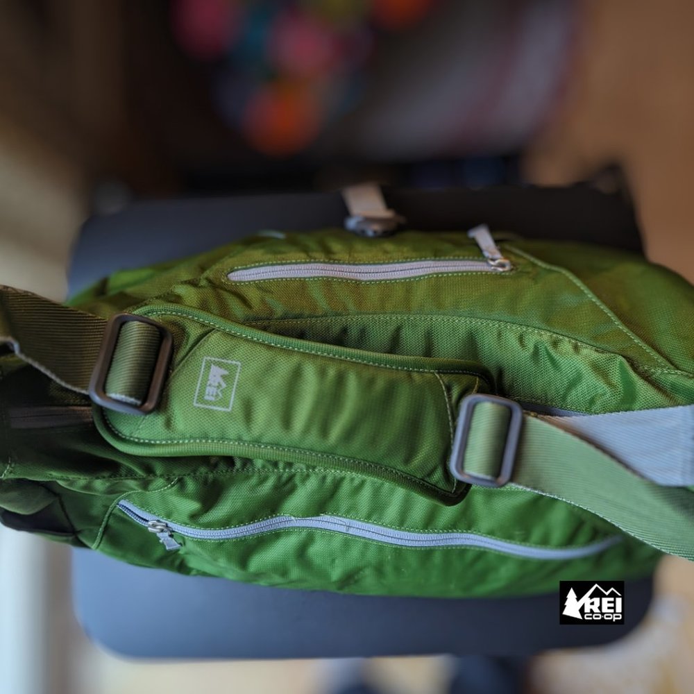REI CO Duffle Bag: Bold Basil Green, *SOLD* - Picture 3 of 16